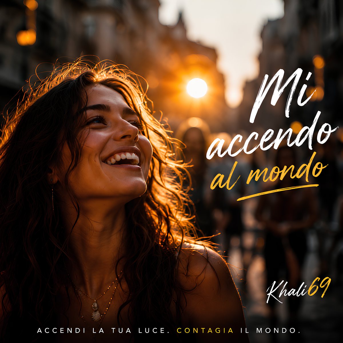 Copertina di Mi accendo al mondo, Khali69